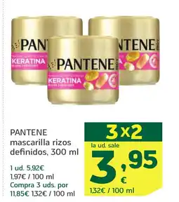 HiperDino PANTENE mascarilla rizos definidos oferta
