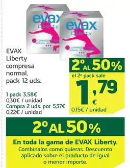 HiperDino EVAX Liberty compresa normal oferta