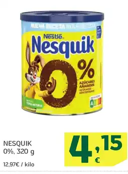 HiperDino NESQUIK 0% oferta
