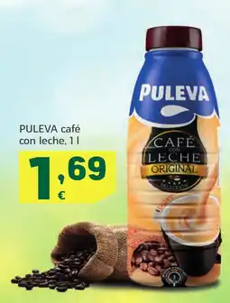 HiperDino PULEVA café con leche oferta