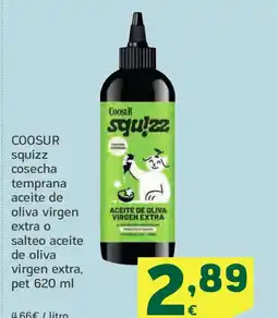 HiperDino COOSUR squizz cosecha temprana aceite de oliva virgen oferta