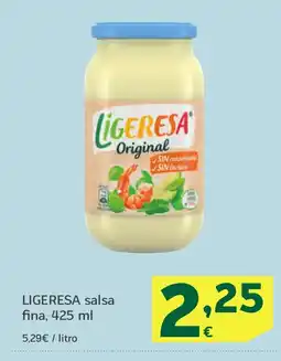 HiperDino LIGERESA salsa fina oferta