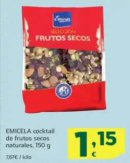 HiperDino EMICELA cocktail de frutos secos naturales oferta