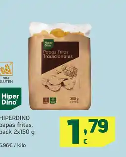 HiperDino HIPERDINO papas fritas oferta