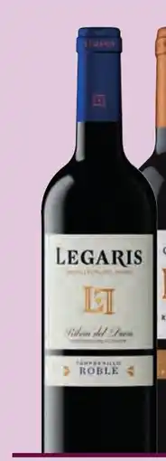 HiperDino LEGARIS vino tinto roble oferta