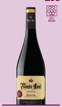 HiperDino MONTE REAL vino tinto Reserva oferta