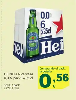 HiperDino HEINEKEN cerveza oferta