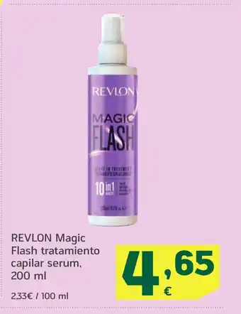 HiperDino REVLON Magic Flash tratamiento capilar serum oferta