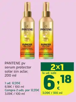 HiperDino PANTENE pv serum protector solar sin aclar oferta