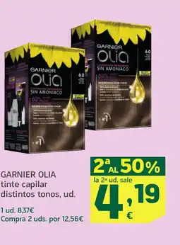 HiperDino GARNIER OLIA tinte capilar distintos tonos oferta