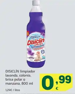 HiperDino DISICLÍN limpiador lavanda, colonia, brisa polar o manzana oferta