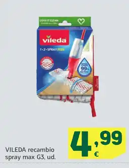 HiperDino VILEDA recambio spray max G3 oferta