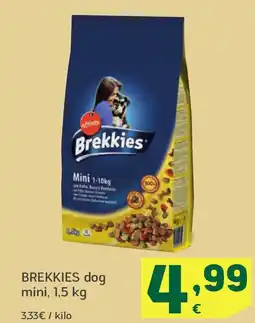 HiperDino BREKKIES dog mini oferta