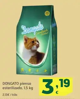 HiperDino DONGATO pienso esterilizado oferta