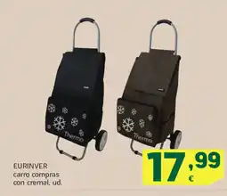 HiperDino Eurinver carro compras con cremal oferta
