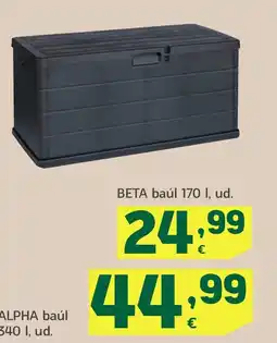 HiperDino Alpha baúl oferta