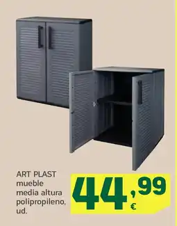HiperDino Art plast mueble media altura polipropileno oferta