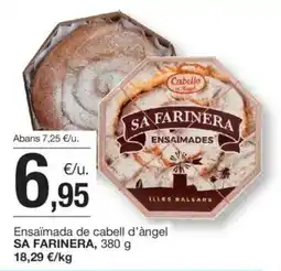 BonpreuEsclat SA FARINERA Ensaïmada de cabell d'àngel oferta
