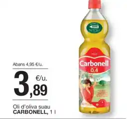 BonpreuEsclat CARBONELL Oli d'oliva suau oferta