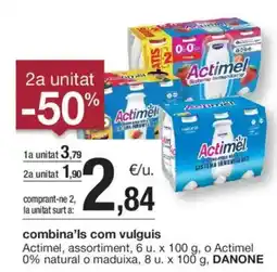 BonpreuEsclat DANONE Actimel assortiment oferta