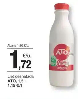 BonpreuEsclat ATO Llet desnatada oferta