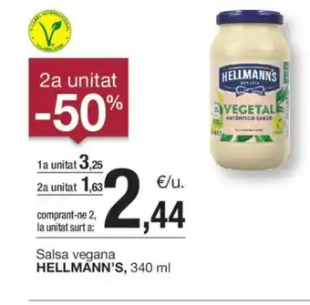 BonpreuEsclat HELLMANN'S Salsa vegana oferta