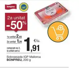 BonpreuEsclat BONPREU Sobrassada IGP Mallorca oferta