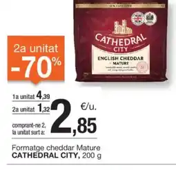 BonpreuEsclat CATHEDRAL CITY Formatge cheddar Mature oferta