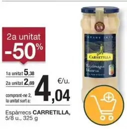 BonpreuEsclat CARRETILLA Espàrrecs oferta