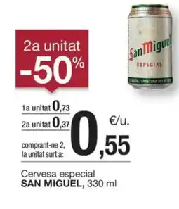 BonpreuEsclat SAN MIGUEL Cervesa especial oferta