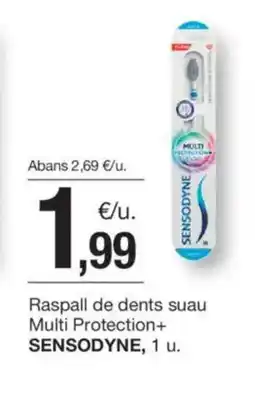 BonpreuEsclat SENSODYNE Raspall de dents suau Multi Protection+ oferta