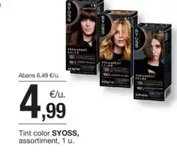 BonpreuEsclat SYOSS Tint color assortiment oferta