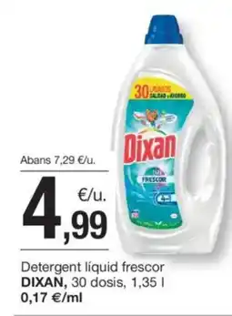 BonpreuEsclat DIXAN Detergent líquid frescor oferta