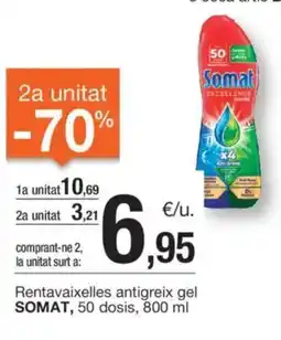 BonpreuEsclat SOMAT Rentavaixelles antigreix gel oferta