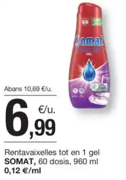 BonpreuEsclat SOMAT Rentavaixelles tot en 1 gel oferta