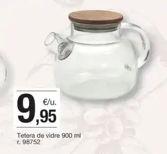 BonpreuEsclat Tetera de vidre oferta