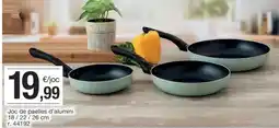 BonpreuEsclat Joc de paelles d'alumini oferta