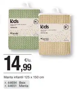 BonpreuEsclat Manta infantil oferta