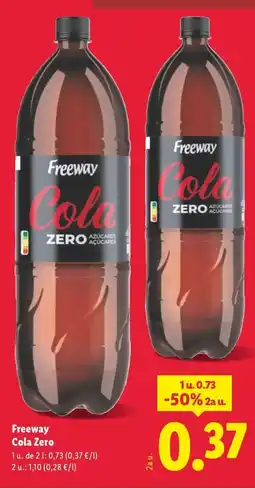 Lidl FREEWAY Cola Zero oferta