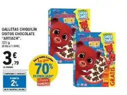 E.Leclerc ARTIACH Galletas chiquilín ositos chocolate oferta