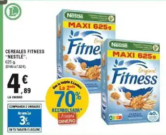 E.Leclerc NESTLÉ Cereales fitness oferta