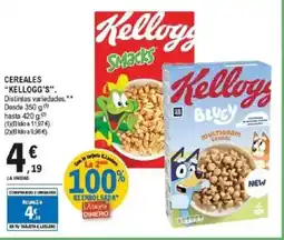 E.Leclerc KELLOGG'S Cereales oferta