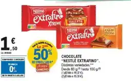 E.Leclerc NESTLÉ EXTRAFINO Chocolate oferta