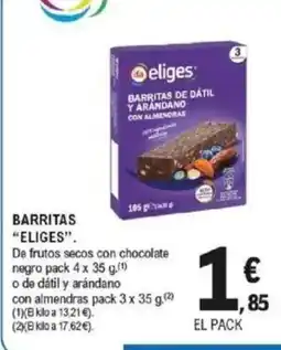 E.Leclerc ELIGES Barritas oferta