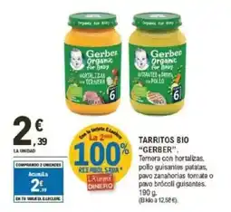 E.Leclerc GERBER Taritos bio oferta