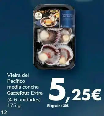Carrefour Market Vieira del pacífico media concha carrefour extra oferta