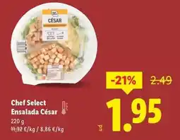 Lidl Chef - select ensalada cesar oferta