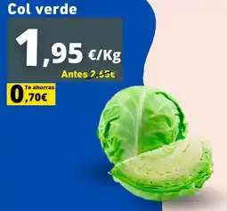 Supermercados Tu Alteza Col verde oferta