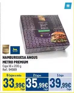 Makro Makro - hamburguesa angus oferta