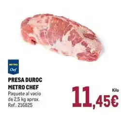 Makro Chef select - presa duroc oferta